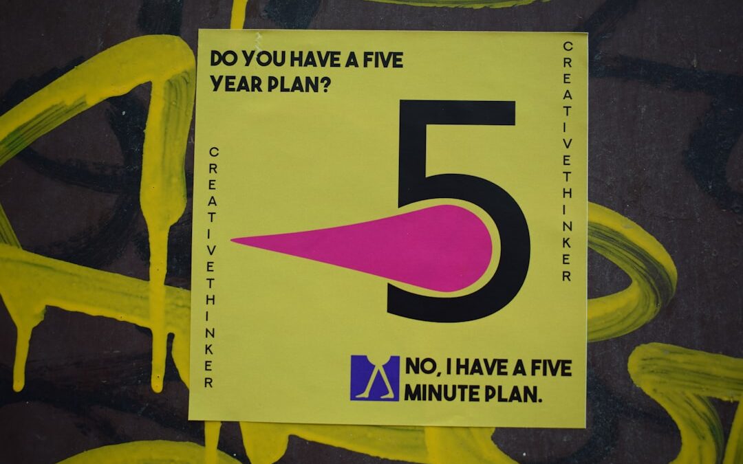 Hoe stel je een 5-jarenplan op